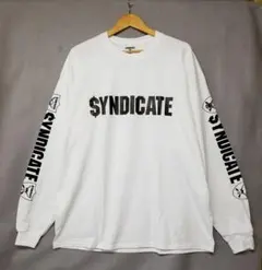 新品未使用★ライムシンジケート★ロゴOGロングスリーブTシャツ★白XXLのサムネイル