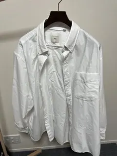 JW ANDERSON ホワイト長袖シャツ