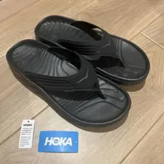 HOKA ONE ONE リカバリーサンダル ブラックのサムネイル