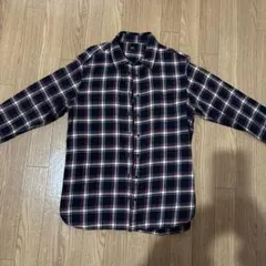 UNIQLO チェック柄 長袖シャツ Lサイズ