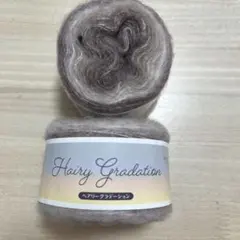 【新品未使用】ヘアリーグラデーショングラデーション毛糸