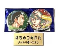 弱虫ペダル c106 缶バッジ 金城 巻島