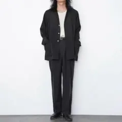 MAATEE&SONS 26SS jeffery リネン ブラック Size2 - メルカリ