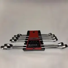 トネ(TONE) コンビネーションスパナセット CS700P レッド 内容6点