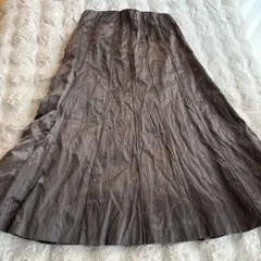 新品未使用⭐️ミラオーウェン　グレー フレアスカート