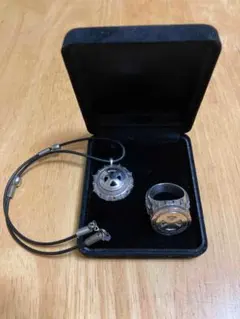 JAP工房 MARVEL/X-MEN シンボル　シルバーリング＆チョーカーセット