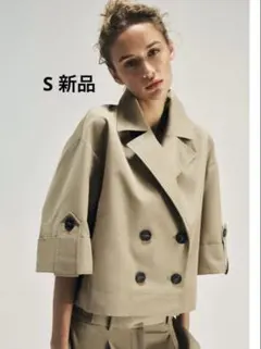 2026年最新】zara トレンチ ショートの人気アイテム - メルカリ