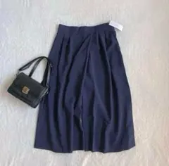 新品 未使用 URBANRESEARCH タック ガウチョパンツ スカンツ