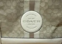 値下げ可 COACH ベージュ ショルダーバッグ