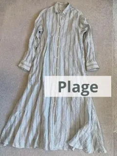 新品未使用タグ付き　Plage プラージュ　リネン100% ワンピース 2025年最新】plageプラージュ リネンキャミワンピースの人気アイテム