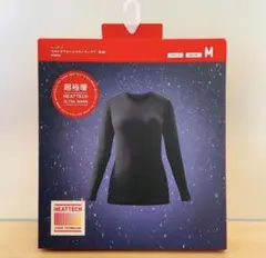 UNIQLO 超極暖ヒートテッククルーネックT 長袖 レディース M