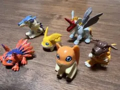 デジモンアドベンチャー　フィギュア　6体セット