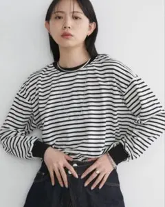 EPNK ボーダーロングスリーブtee Sサイズ 美品 - メルカリ
