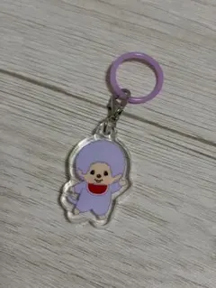 モンチッチ アクリルキーホルダー パープル