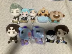 bts ぬいぐるみ　防弾少年団　バンタン　tinytan bt21 一番くじ