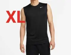 ナイキ タンクトップ スリーブレス ノースリーブ Tシャツ ブラック 黒 XL