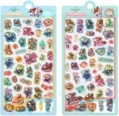 【海外正規品】日本未発売ズートピア2◎立体3Dステッカーシール◎ライセンス取得