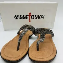 7m40 MINNETONKA ビーズ トングサンダルのサムネイル