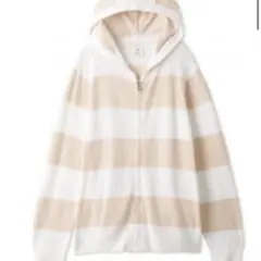 ジェラピケ　スムーズィーlite 2bd オレンジ　パーカー　ショートパンツ