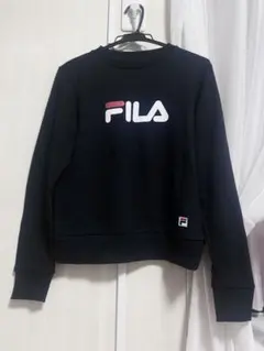 FILA 黒 スウェット トレーナー s