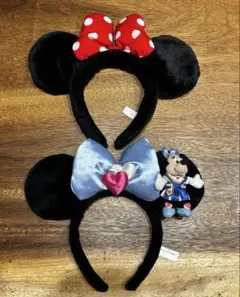ディズニー　ミニーマウス カチューシャ 2個セット