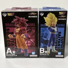 ドラゴンボール　一番くじ　A賞　超4孫悟空　B賞超3ベジータ　フィギュア