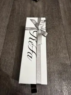 新品未使用 ReFa イオンケアプブラシプレミアム ブラック プレゼント包装