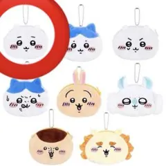 ちいかわ おかおポーチ（明日もがんばるぞ！編） ちいかわ ステッカー付き