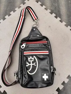 【日本製】 カステルバジャック ボディバッグ ワンショルダー 黒 イケテイのサムネイル