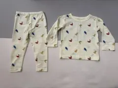 恐竜　セットアップ　薄手長袖長ズボン