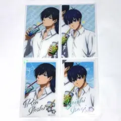 ブルロ 糸師凛 潔世一 クリアカードコレクション 箔押し 特典 等 4枚セット