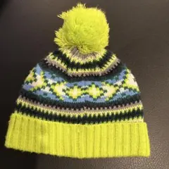 babyGap ポンポン付きニット帽 S/M