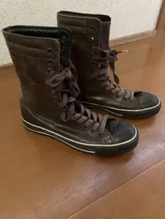 【レア】コンバース レザー ハイカット ブーツ？