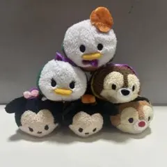 ディズニー ツムツム ぬいぐるみ 6体セット ハロウィン　ミッキー&フレンズ
