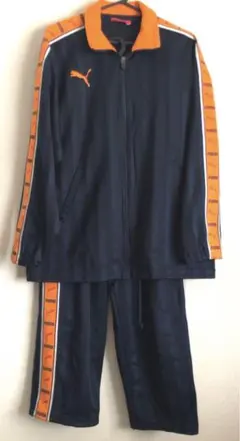 PUMA プーマ　ジャージ上下　トレーニングシャドウストライプニット ジャケット