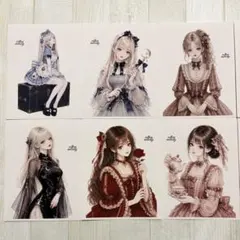 cotton melody 様　人物ステッカー　10枚セット おすそ分け