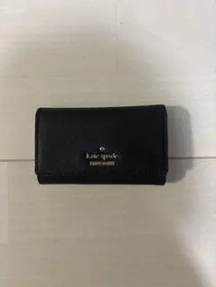 kate spade／黒キーケース