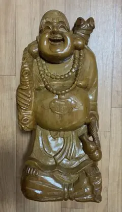 2025年最新】木彫 布袋の人気アイテム - メルカリ