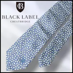 【BLACK LABEL】 Crestbridge 花柄ネクタイ