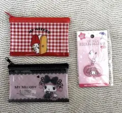 50周年　Sanrio サンリオ　マイメロディ ハローキティ フラットポーチ