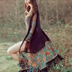 ヴィンテージ♡ロングカーデ Ungrid、ZARA、lily brown 好きに