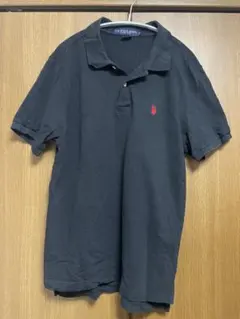 U.S. POLO ASSN. ブラックポロシャツ