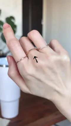 【ete】K 10PG クレールリング