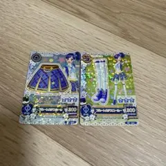 アイカツカード　 霧矢あおい　ブルートルテコーデ