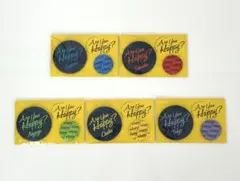 嵐　Are You Happy? 会場限定　缶バッジ　５色①