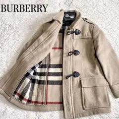 BURBERRY バーバリー 現行 ノバチェック 牛革 ダッフルコート ブルゾン