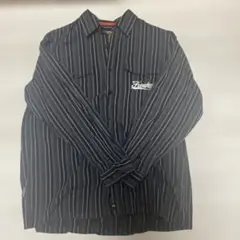 Freaky ストライプ柄 長袖シャツ XL