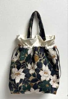花柄トートバッグハンドメイド