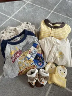 新生児セット　ベビー服　お尻拭きウォーマー　7点セット