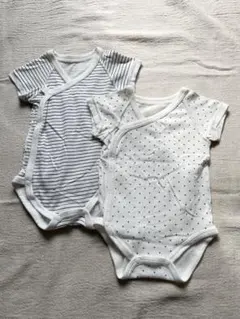 赤ちゃん本舗ベビー肌着2枚セット 50-60cm